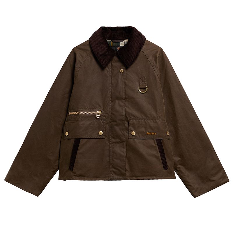 Veste huilée Cottingham Femme Barbour