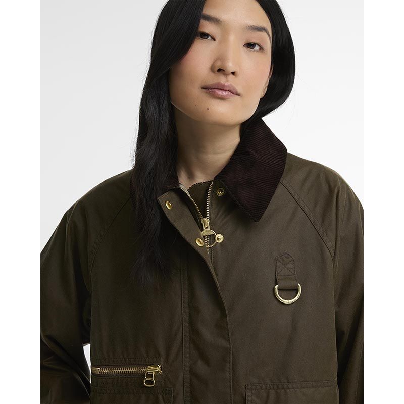 Veste huilée Cottingham Femme Barbour