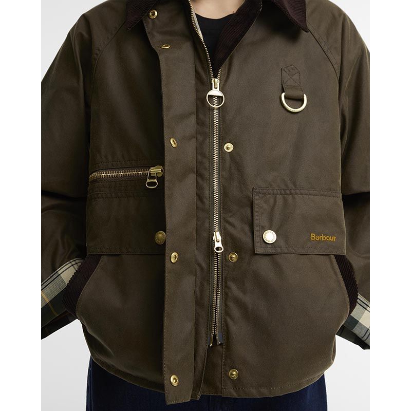 Veste huilée Cottingham Femme Barbour