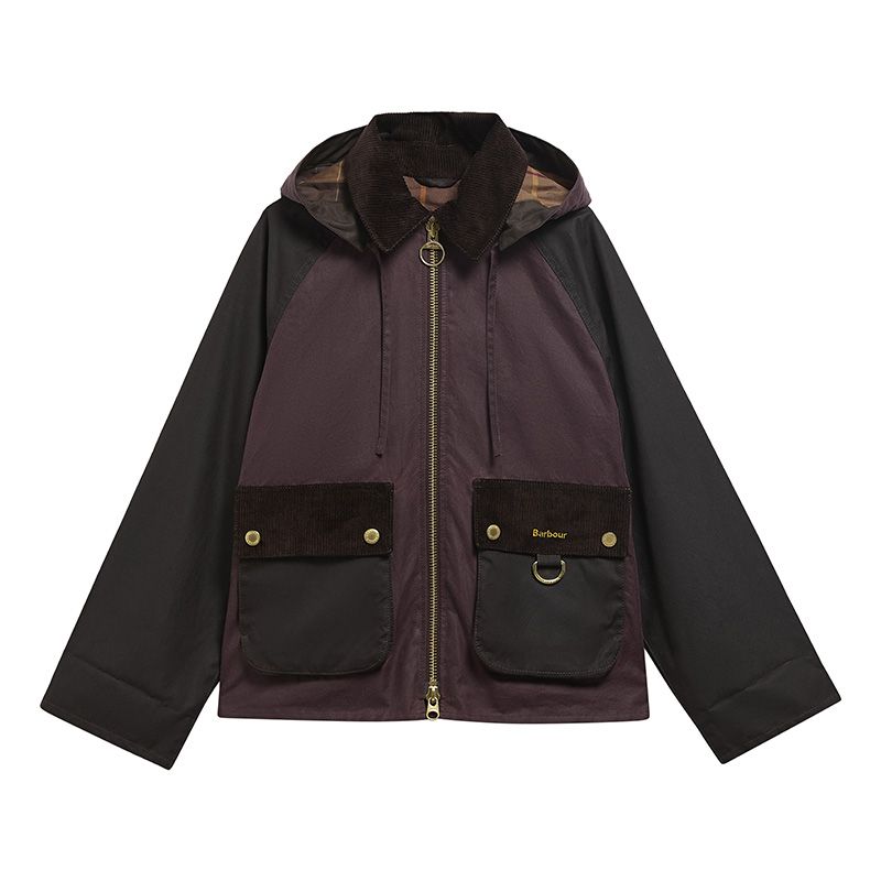 Veste huilée Carville Femme Barbour