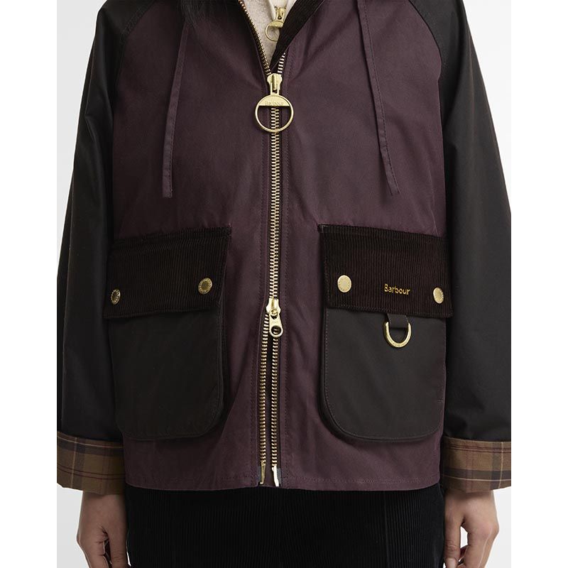 Veste huilée Carville Femme Barbour