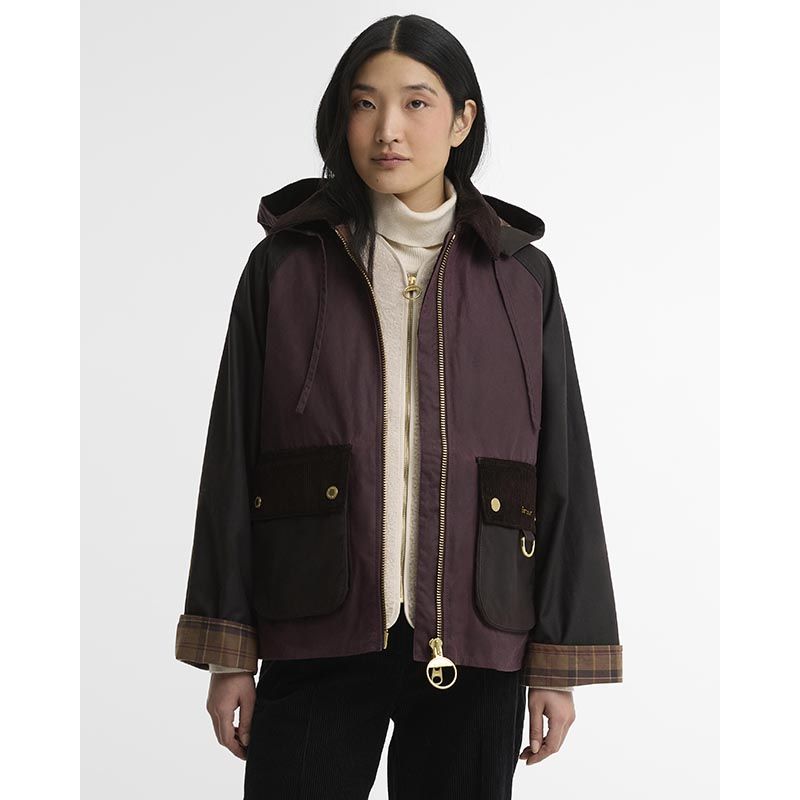 Veste huilée Carville Femme Barbour