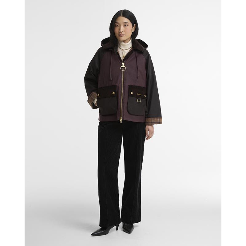 Veste huilée Carville Femme Barbour