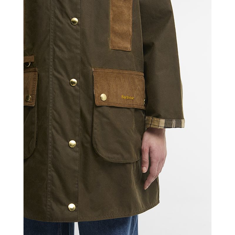 Veste huilée Beaufort moderne Icons Femme Barbour