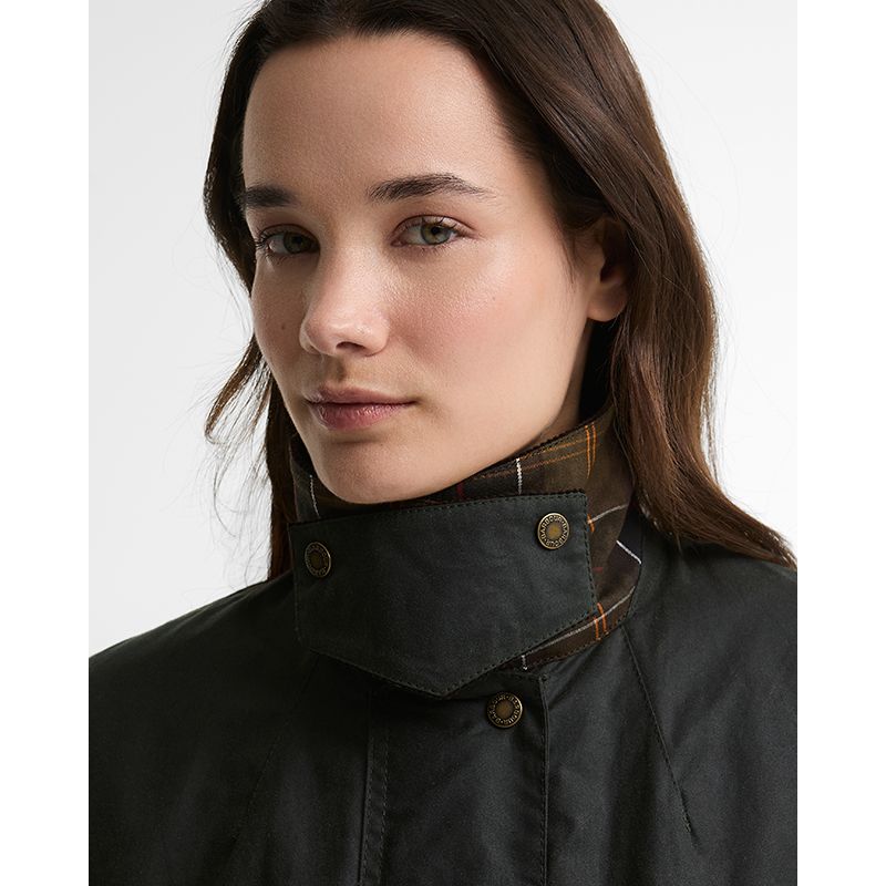Veste huilée Modern Border Femme Barbour