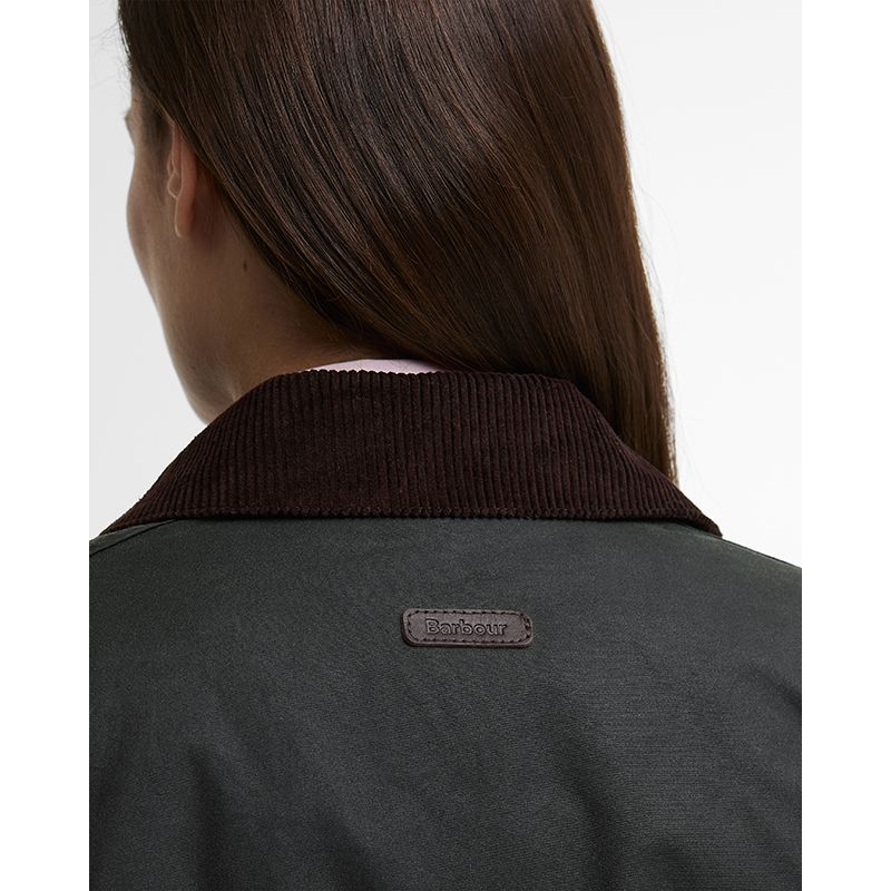 Veste huilée Modern Border Femme Barbour