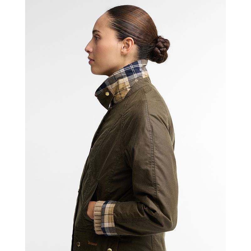 Veste huilée Beadnell Icons Femme Barbour