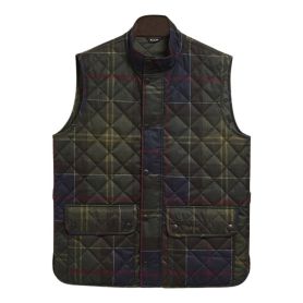 ICONS TARTAN LOWERDALE QUILTED GILET