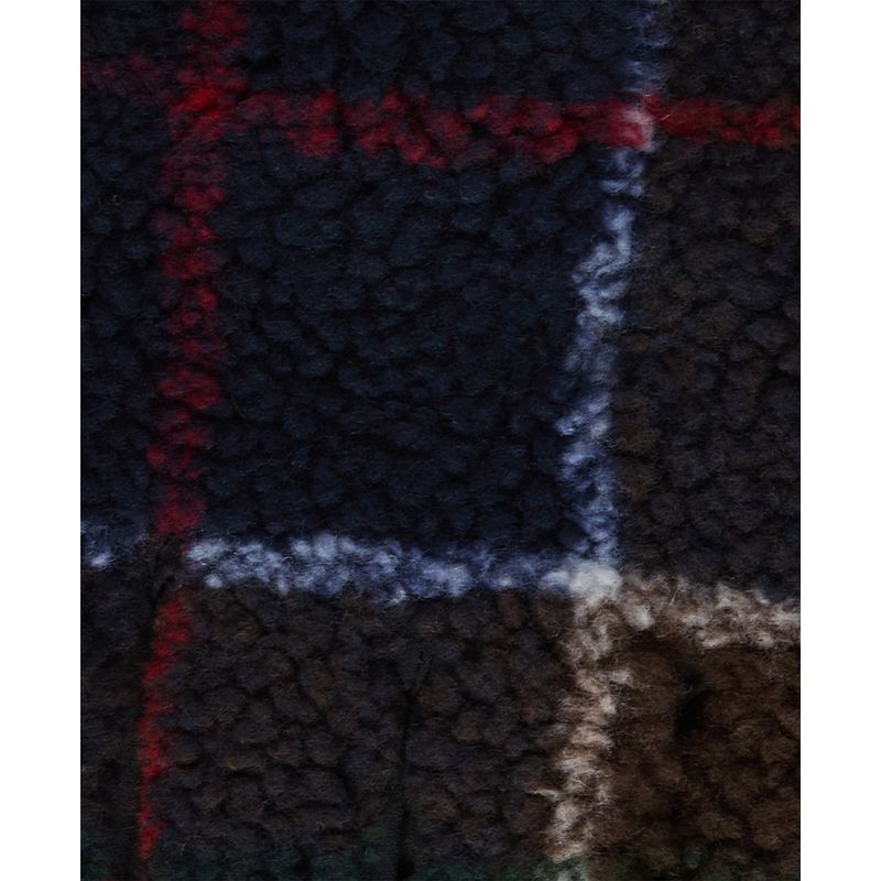 Gants polaires à motif tartan Field Barbour