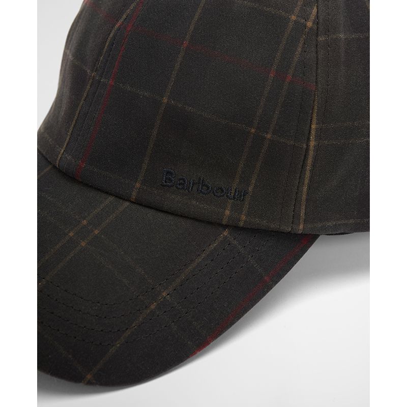 Casquette tartan Haydon Barbour