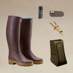 Pack Premium - Bottes Saint Hubert Femme Le Chameau