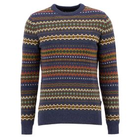 CASE FAIRISLE CREW NECK SWEATER