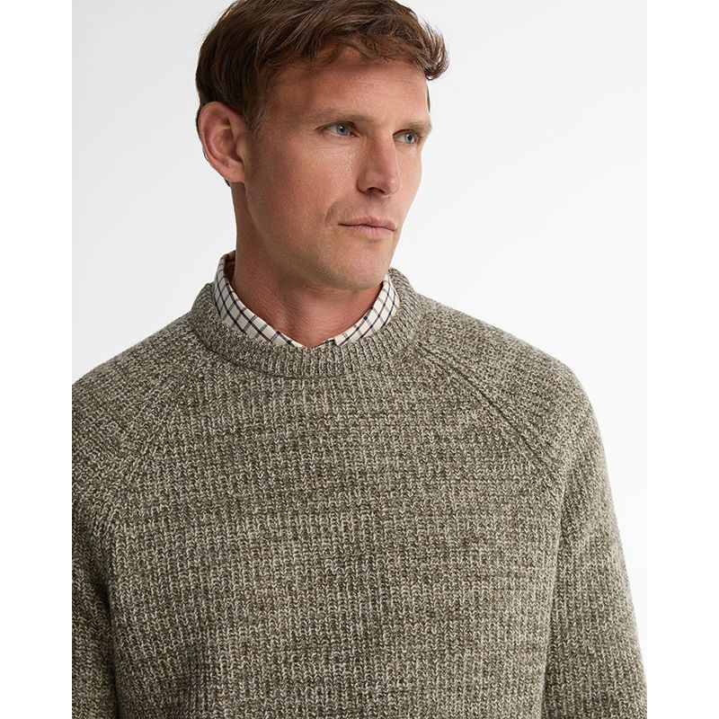 Pull col rond Horseford Barbour