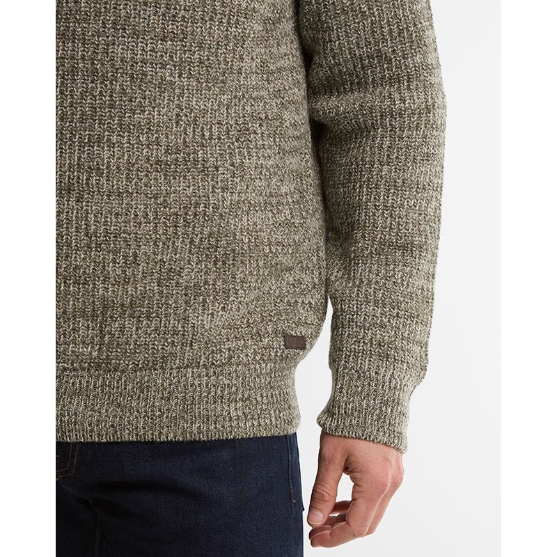 Pull col rond Horseford Barbour