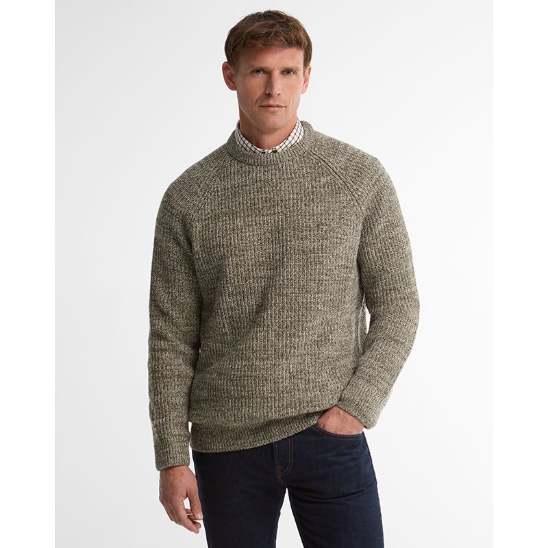 Pull col rond Horseford Barbour