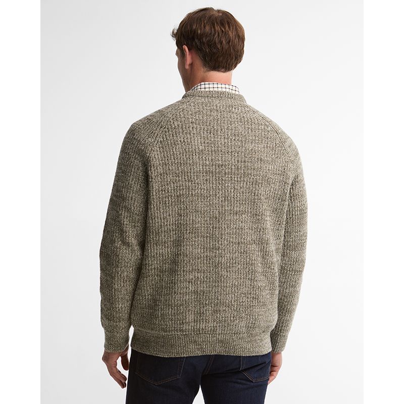 Pull col rond Horseford Barbour