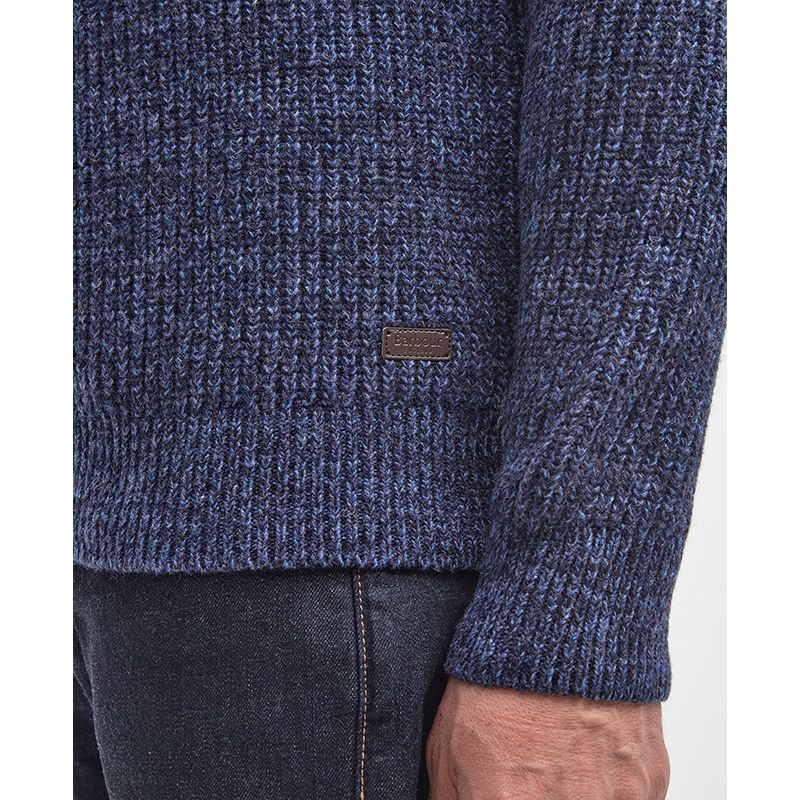 Pull col rond Horseford Barbour