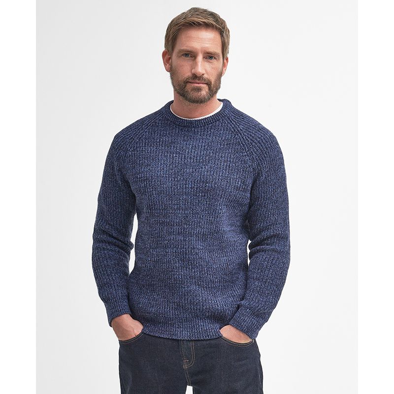 Pull col rond Horseford Barbour