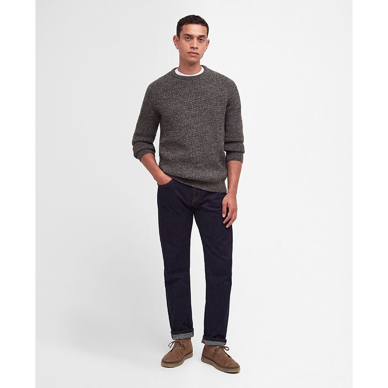 Pull col rond Horseford Barbour