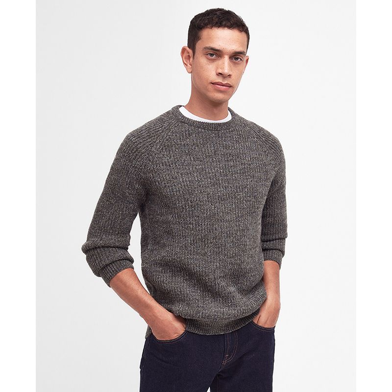 Pull col rond Horseford Barbour