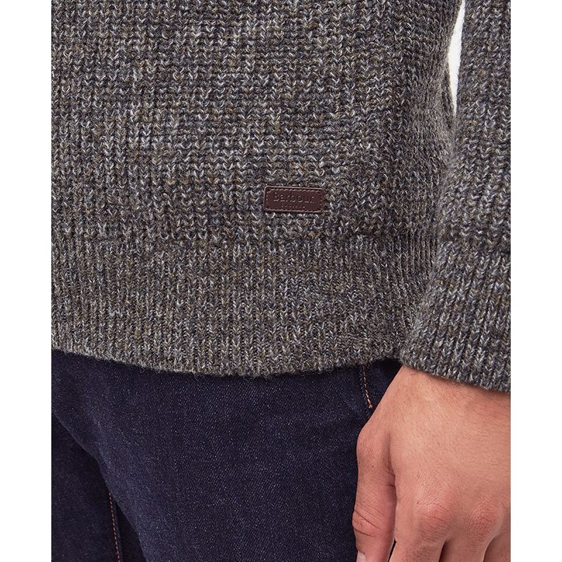 Pull col rond Horseford Barbour