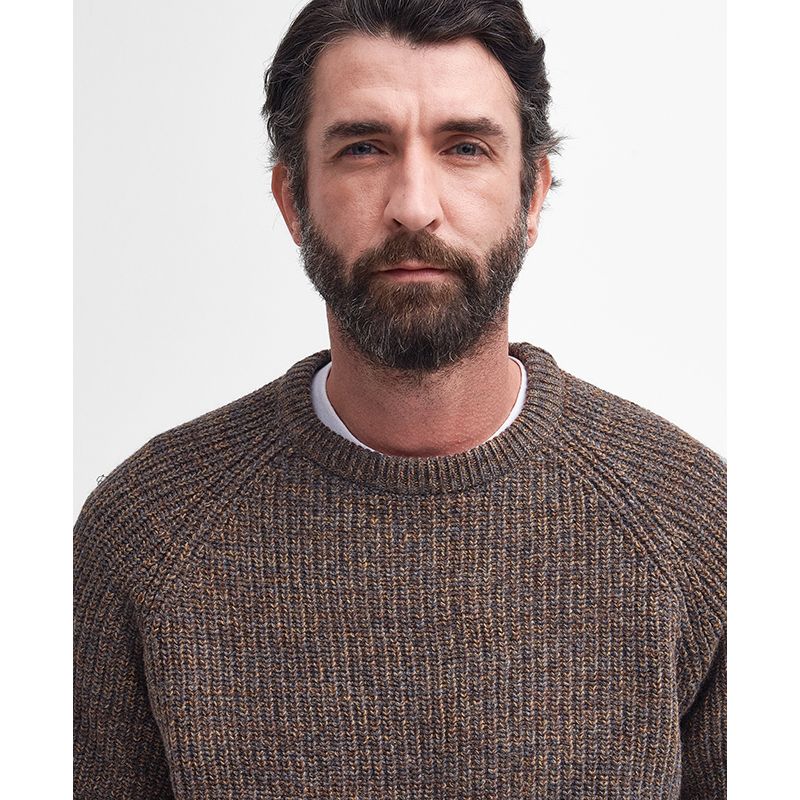 Pull col rond Horseford Barbour