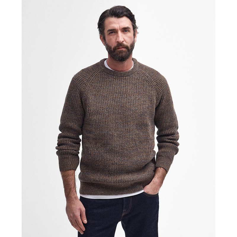 Pull col rond Horseford Barbour