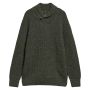 ESSENTIALS FLECK SHAWL NECK