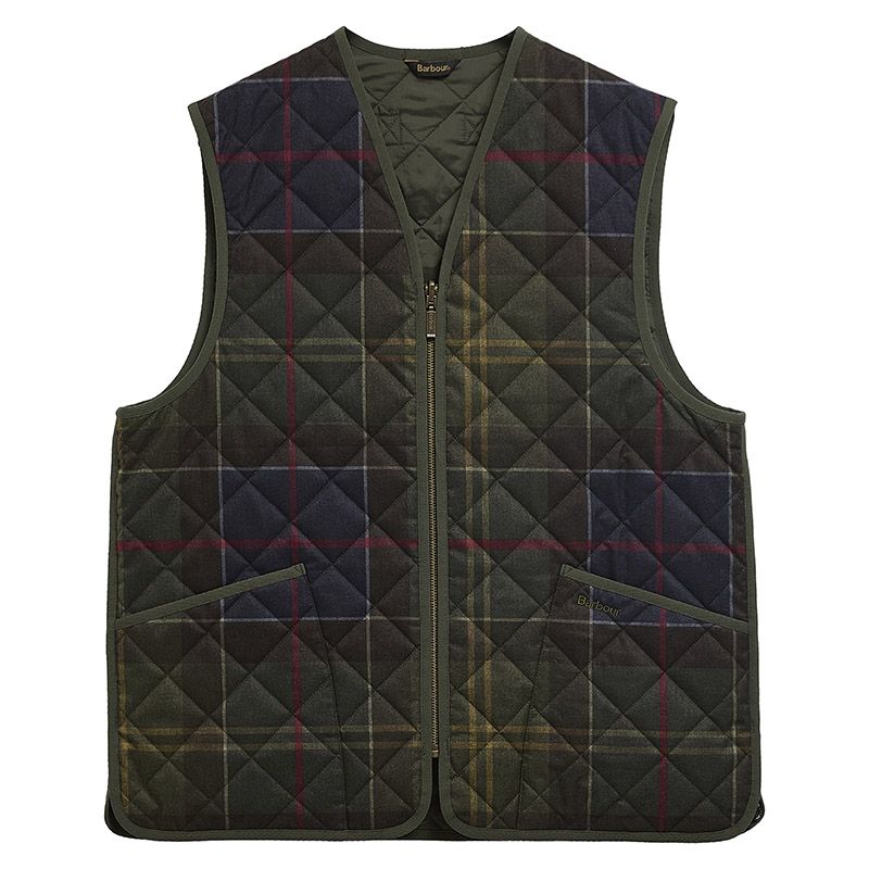 Doublure matelassée tartan Icons Barbour