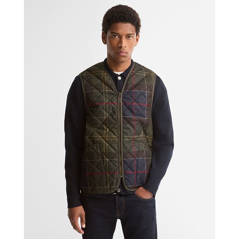 Doublure matelassée tartan Icons Barbour