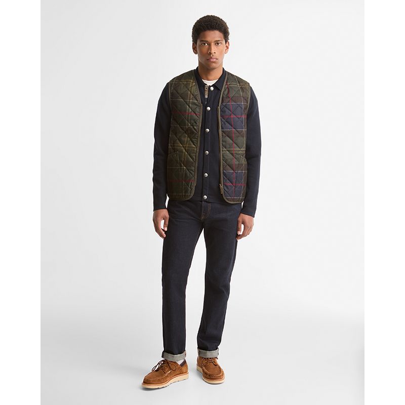 Doublure matelassée tartan Icons Barbour