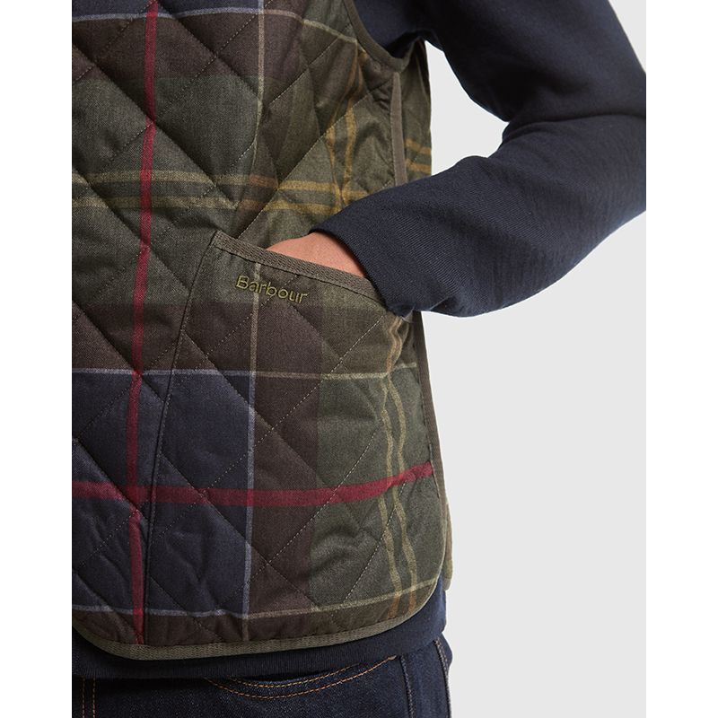 Doublure matelassée tartan Icons Barbour