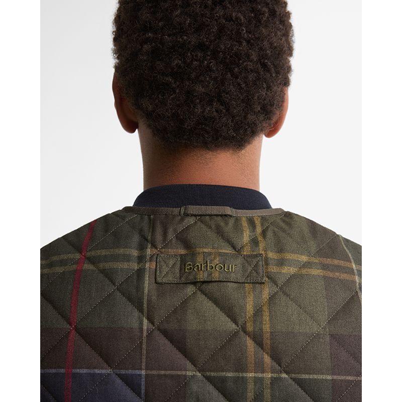 Doublure matelassée tartan Icons Barbour