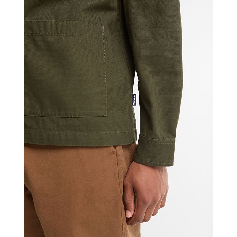 Surchemise délavée tartan Barbour