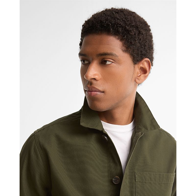 Surchemise délavée tartan Barbour
