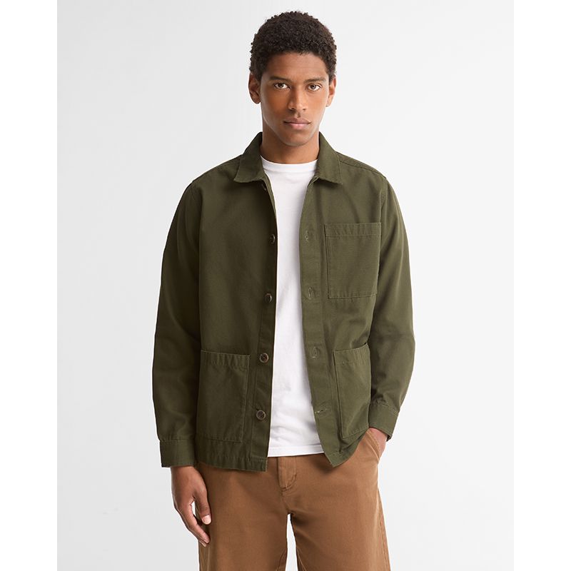 Surchemise délavée tartan Barbour
