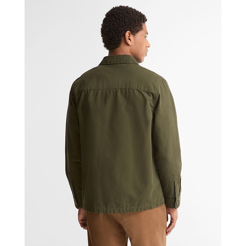 Surchemise délavée tartan Barbour