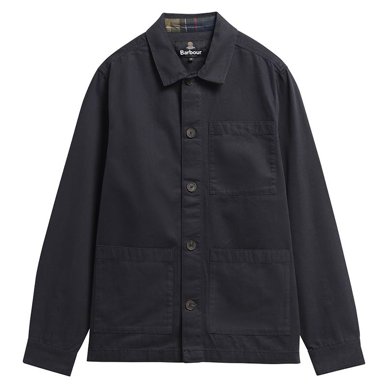 Surchemise délavée tartan Barbour