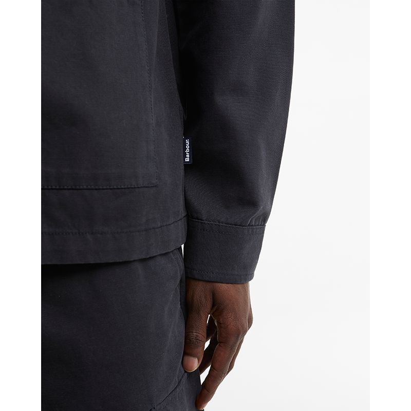 Surchemise délavée tartan Barbour