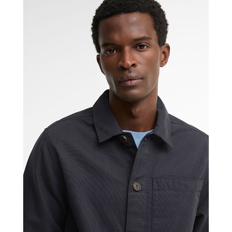 Surchemise délavée tartan Barbour