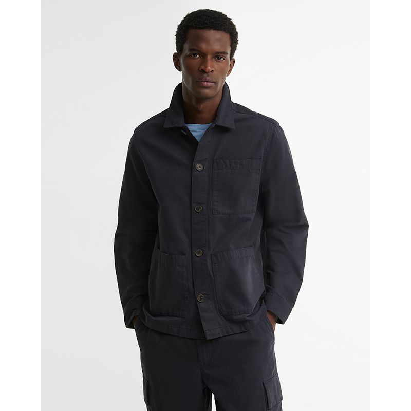 Surchemise délavée tartan Barbour