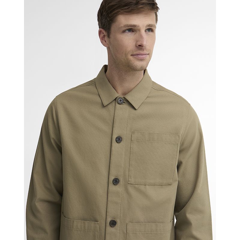 Surchemise délavée tartan Barbour