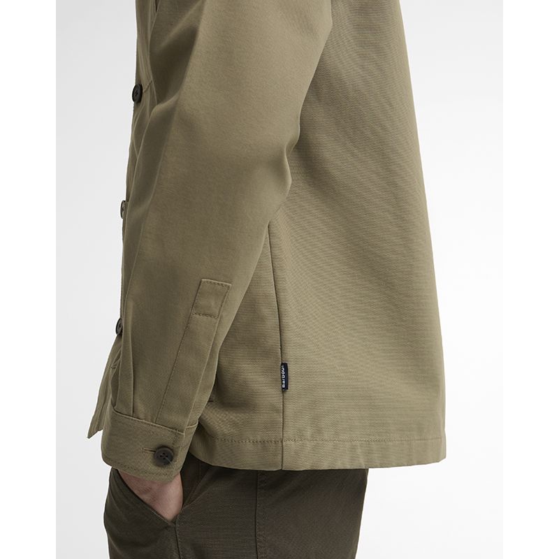 Surchemise délavée tartan Barbour