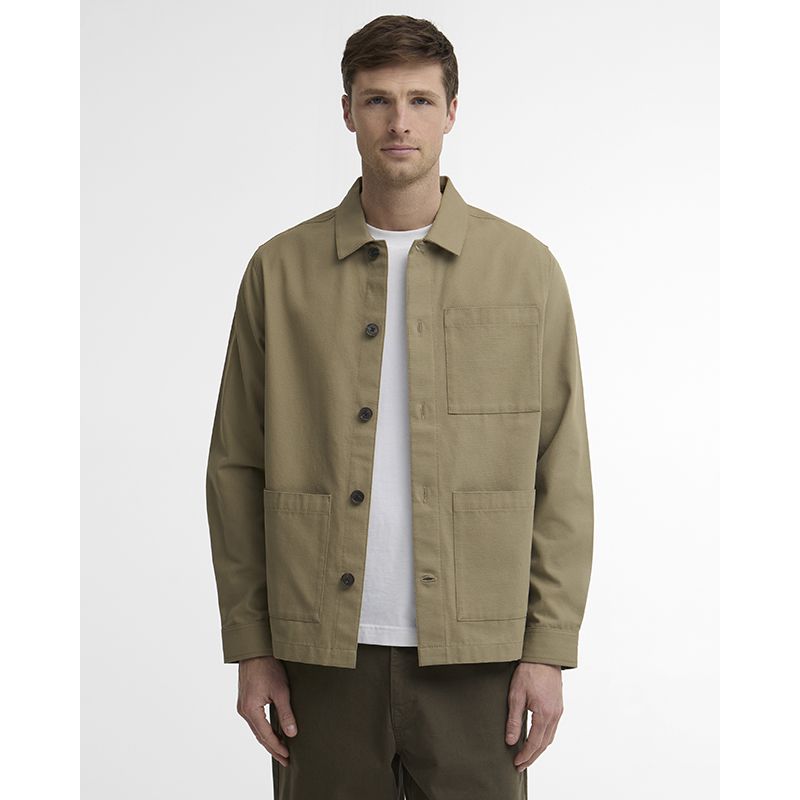 Surchemise délavée tartan Barbour