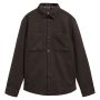 MARLTOWN TAILORED WOOL BLEND OVERSHIRT