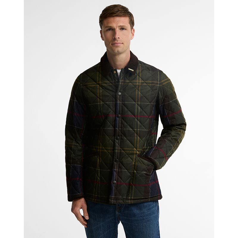 Veste matelassée Heritage Liddesdale tartan Icons  Barbour