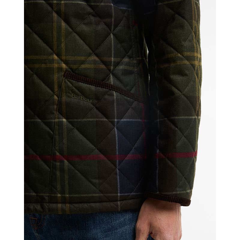 Veste matelassée Heritage Liddesdale tartan Icons  Barbour