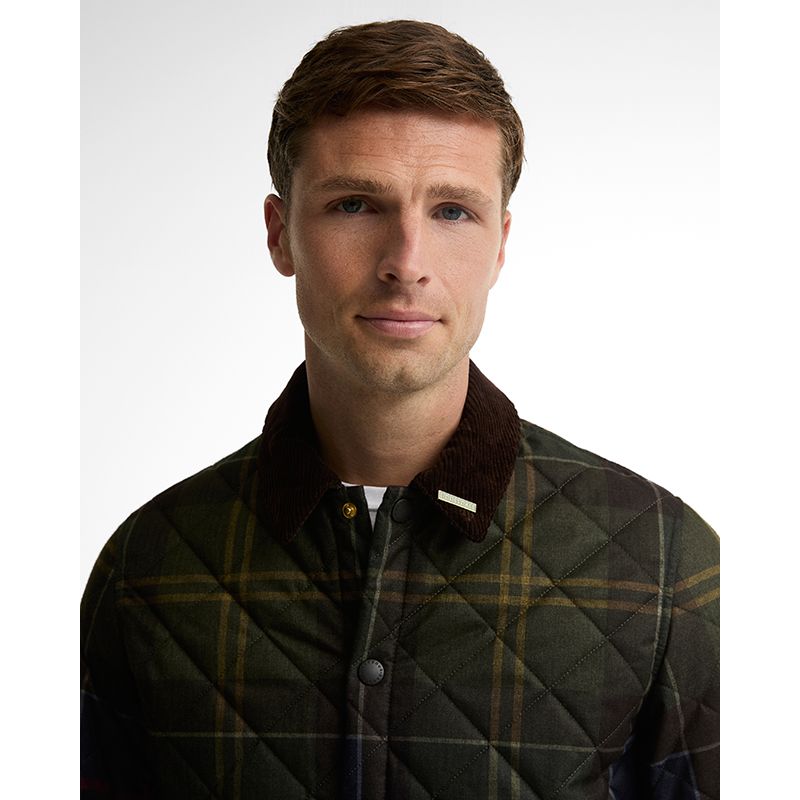 Veste matelassée Heritage Liddesdale tartan Icons  Barbour