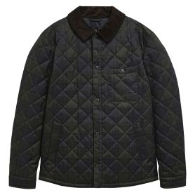 TARTAN SHIRT QUILTED JACKET