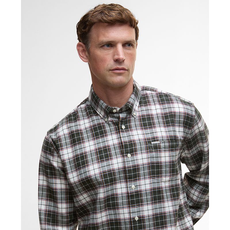 Chemise à motif check coupe régulière Telfield Barbour